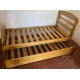 Cama 1 Plaza Modelo Robusta Con Carro Marinero (C514)