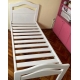 Cama De 1 Plaza Modelo Barcelona En Blanco (C515)