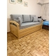 Cama marinera sofá modelo Maja doble curva (C347)