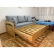 Cama marinera sofá modelo Maja doble curva (C347)