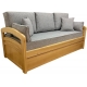 Cama marinera sofá modelo Maja doble curva (C347)