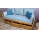 Cama marinera Sofá con cajones modelo Maja doble curva (C517)