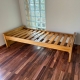 Cama 1 plaza modelo Tablero cabezal de la misma altura (C521)