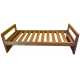 Cama 1 plaza modelo Junior cabezal de la misma altura (C487)