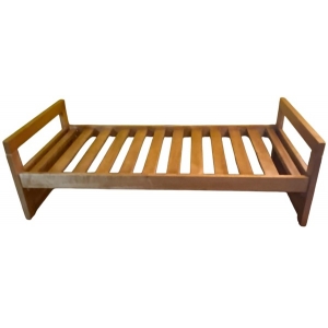 Cama 1 plaza modelo Junior cabezal de la misma altura (C487)