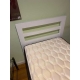 Cama 1 plaza modelo Junior en blanco (C524)