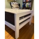 Cama 1 plaza modelo Junior en blanco (C524)