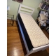 Cama 1 plaza modelo Junior en blanco (C524)
