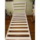 Cama 1 plaza modelo Junior en blanco (C524)