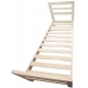 Cama 1 plaza modelo Junior en blanco (C524)