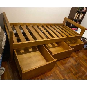 Cama marinera baja modelo Junior con cajones (C530)