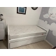Cama Marinera Baja Modelo Capilla En Blanco (C531)