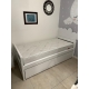 Cama Marinera Baja Modelo Capilla En Blanco (C531)