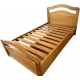 Cama De 1 Plaza y Media Modelo Barcelona Con Cajones (C540)