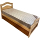 Cama De 1 Plaza Modelo Barcelona Con Carro Marinero (C542)