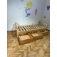 Cama marinera baja modelo Robusta con cajones (C545)