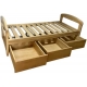 Cama marinera baja modelo Robusta con cajones (C545)