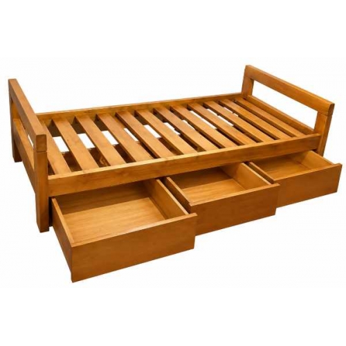 Cama marinera baja modelo Junior con cajones (C530)