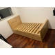 Cama 1 Plaza Modelo Tablero con Cajones (C494)