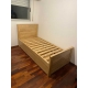 Cama 1 Plaza Modelo Tablero con Cajones (C494)