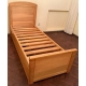 Cama 1 Plaza Modelo Tablero Curvo Con Cajones (C513)