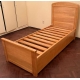 Cama 1 Plaza Modelo Tablero Curvo Con Cajones (C513)
