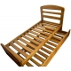 Cama 1 Plaza Modelo Robusta Con Carro Marinero (C514)